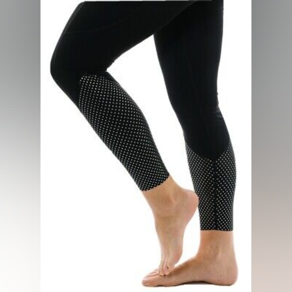 Zyia LUXE hirise leggings, size large
